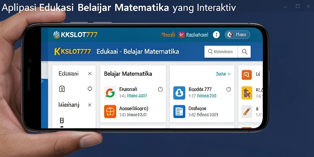 Tampilan antarmuka KKSLOT777 yang menarik dan interaktif.