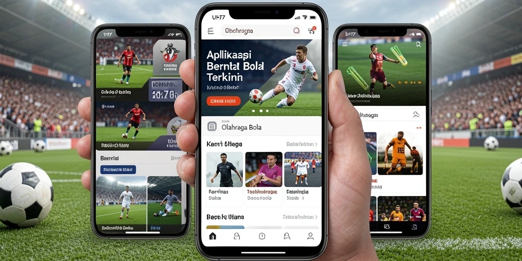 Tampilan antarmuka UH77 yang informatif dan menarik.